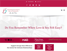 Tablet Screenshot of myintimaterelationship.com